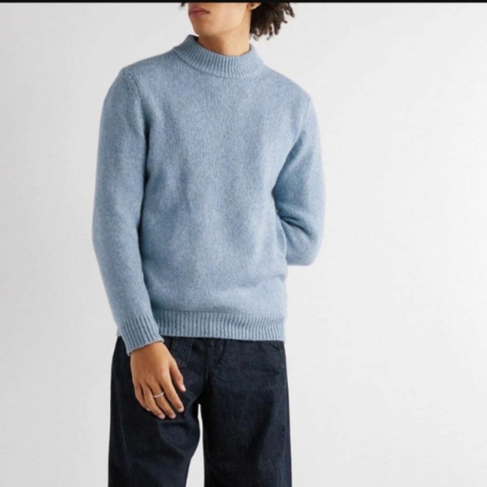 No Nationality Wool Blend Roll Neck Sweater Nick6367 Nn07